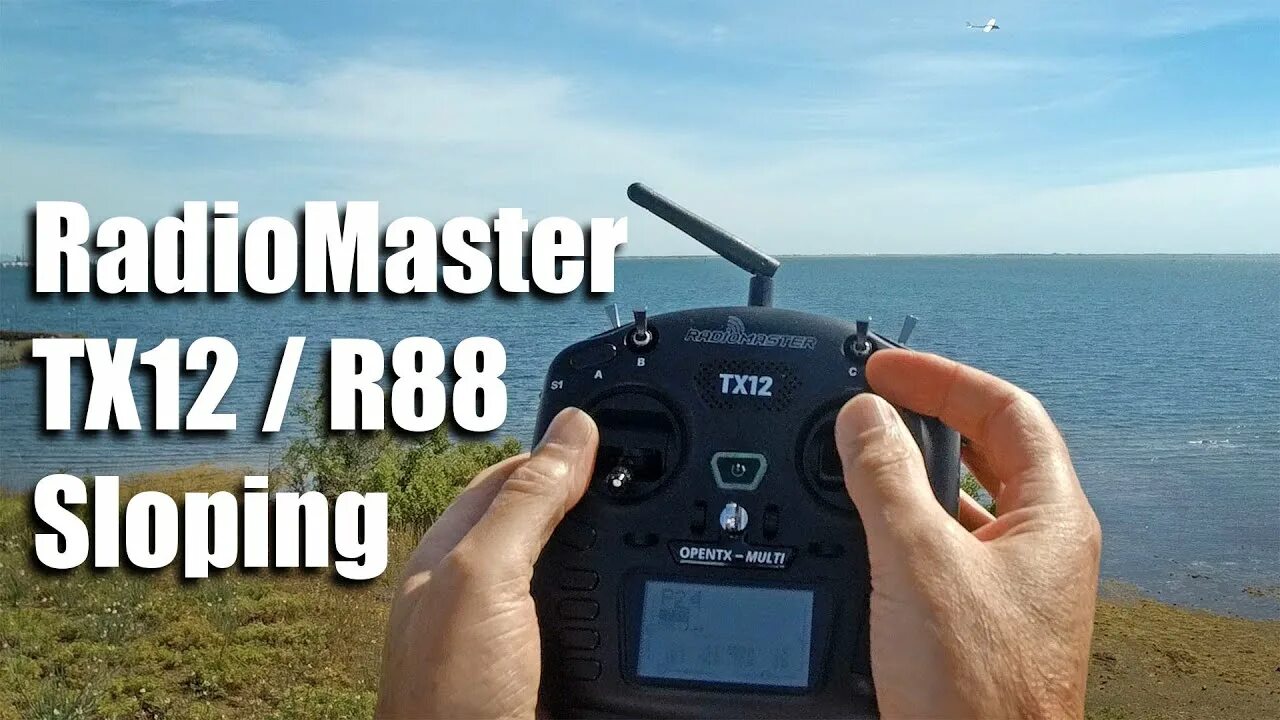 Radiomaster tx12 подключение к компьютеру Radiomaster TX12 Radio and R88 Receiver sloping - YouTube