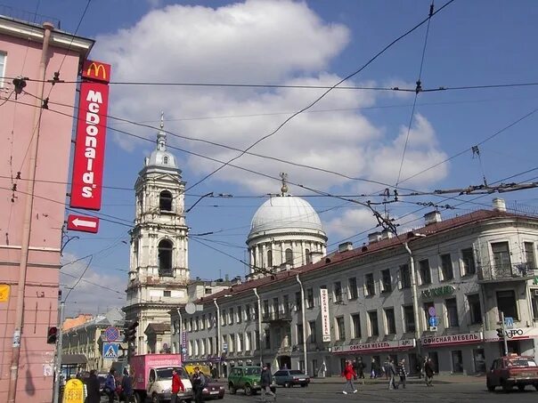 Ragu кадетская линия 9 фото 1-я и Кадетская линии В.О. Санкт-Петербург, Василеостровский район, 2003 год. SA