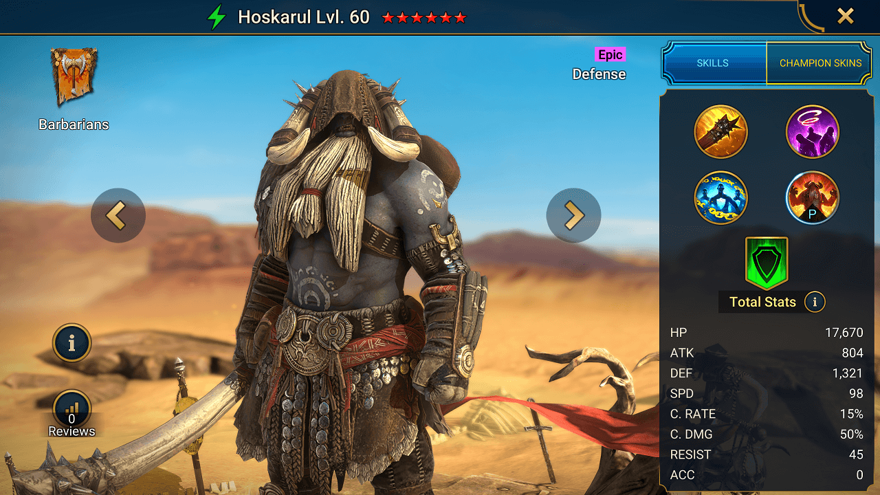 Raid во что одеть Hoskarul - HellHades - Raid Shadow Legends