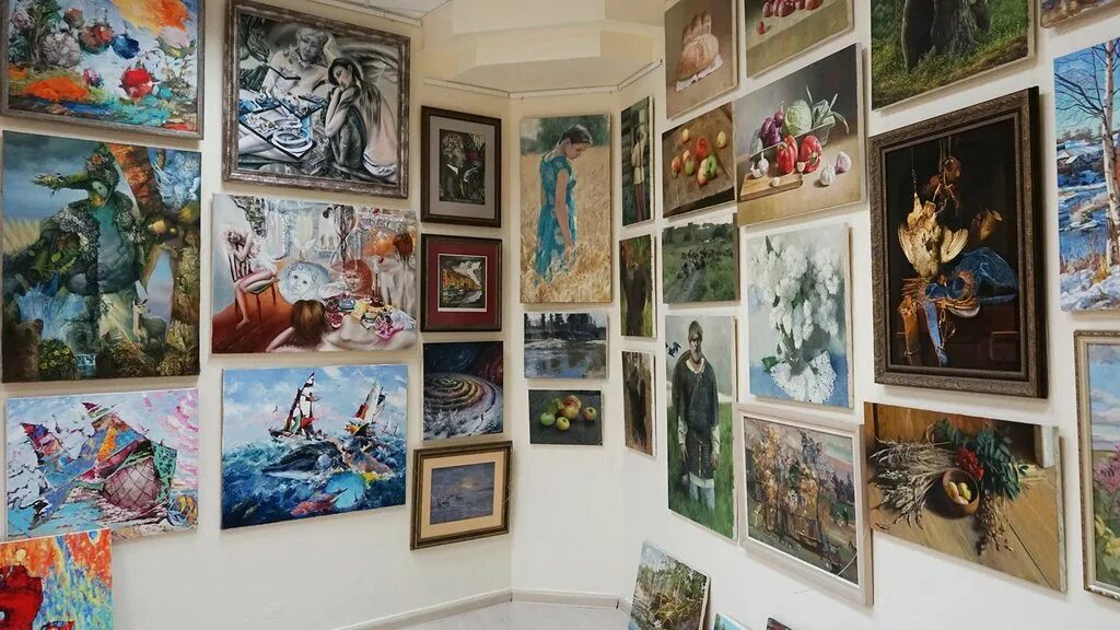 Rakovgallery ул горького 4д фото Панорама: RakovGallery, художественный салон, Караванная ул., 1, Санкт-Петербург