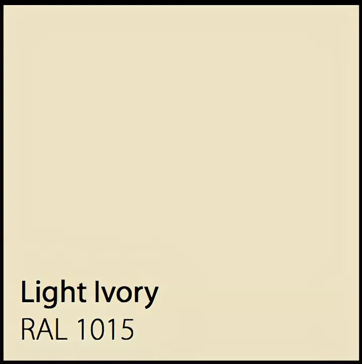 Ral 1015 светлая слоновая кость в интерьере Color Options - Mascotte Security