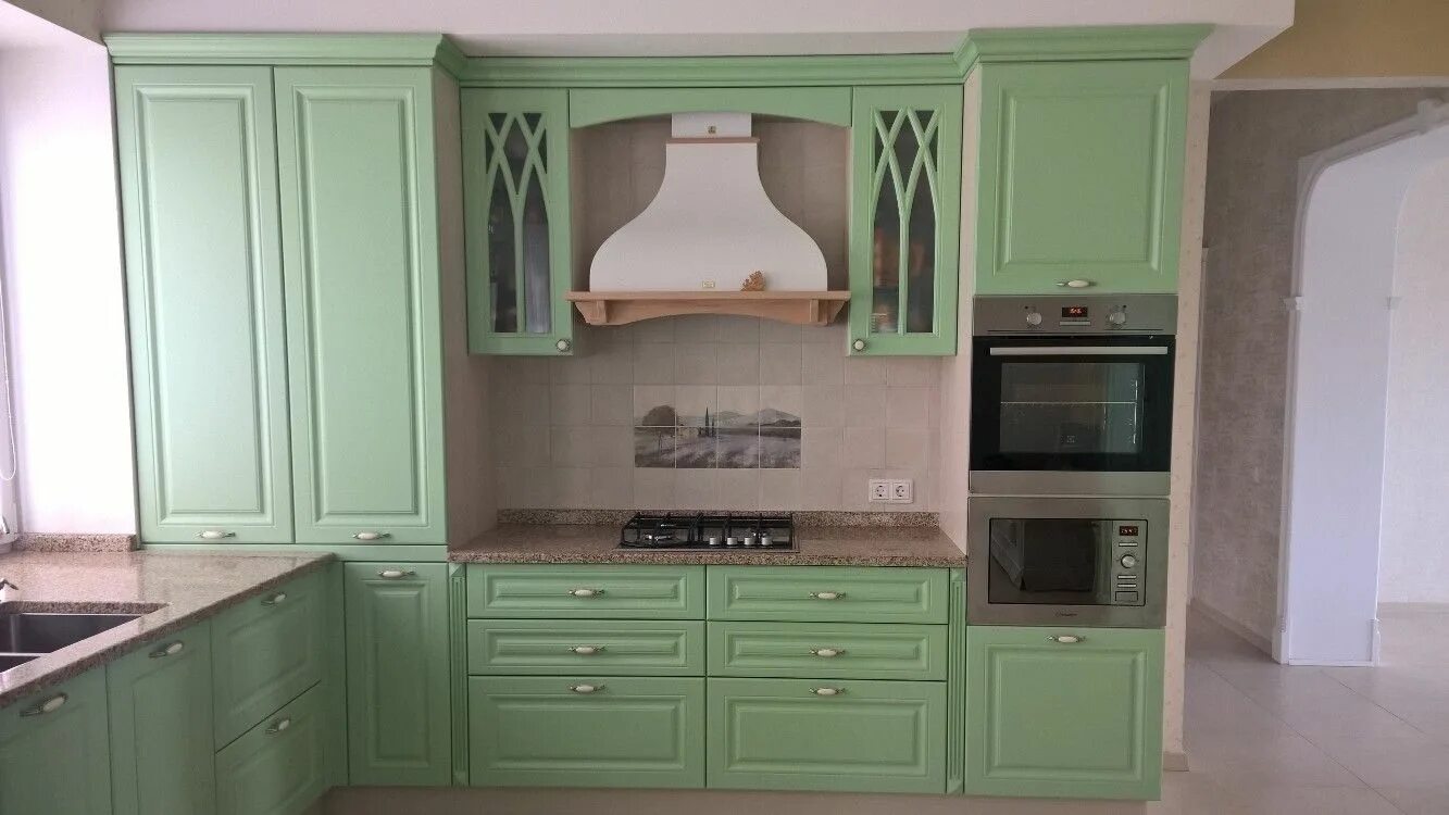 Ral 6019 в интерьере стены Кухня кантри Kitchen cabinets, Home, Kitchen