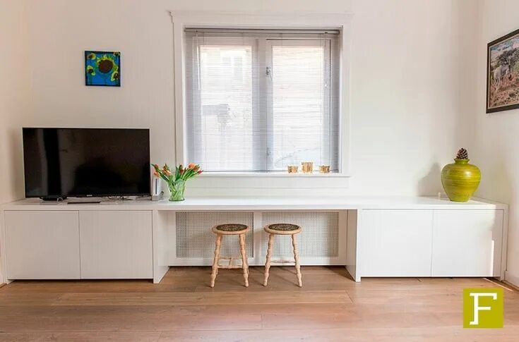 Ral 6019 в интерьере стены Multimeubel maatwerk design gespoten zijdeglans ral 9010 ral 9001 ral 9016 ral 9