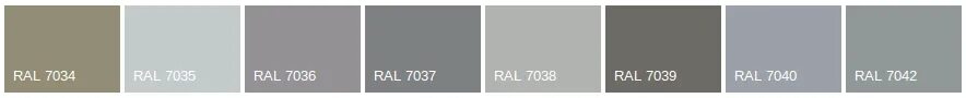 Ral 7035 в интерьере на стене Ral 7035 gris perle - Resine de protection pour peinture