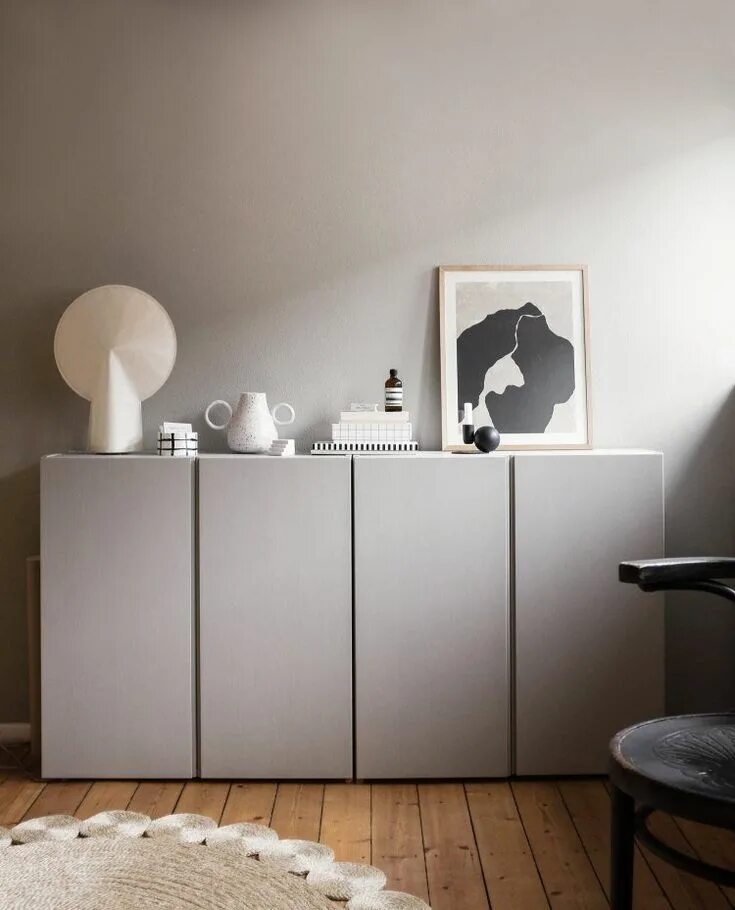 Ral 7047 в интерьере стены Хороший вкус Ikea ivar, Ikea ivar cabinet, Ikea furniture