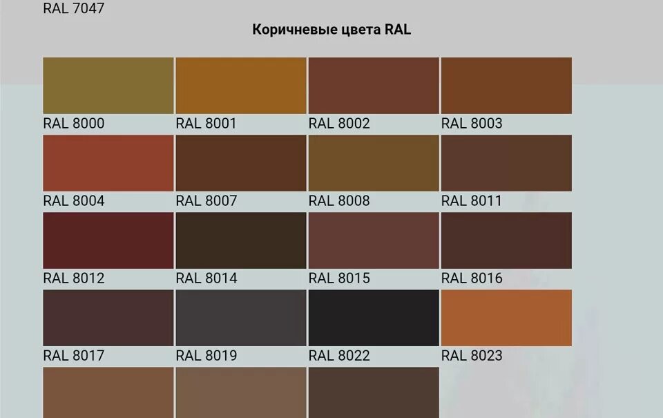 Ral 8017 коричневый шоколад фото Помогите подобрать правильный цвет - Audi A4 (B7), 2 л, 2006 года колёсные диски