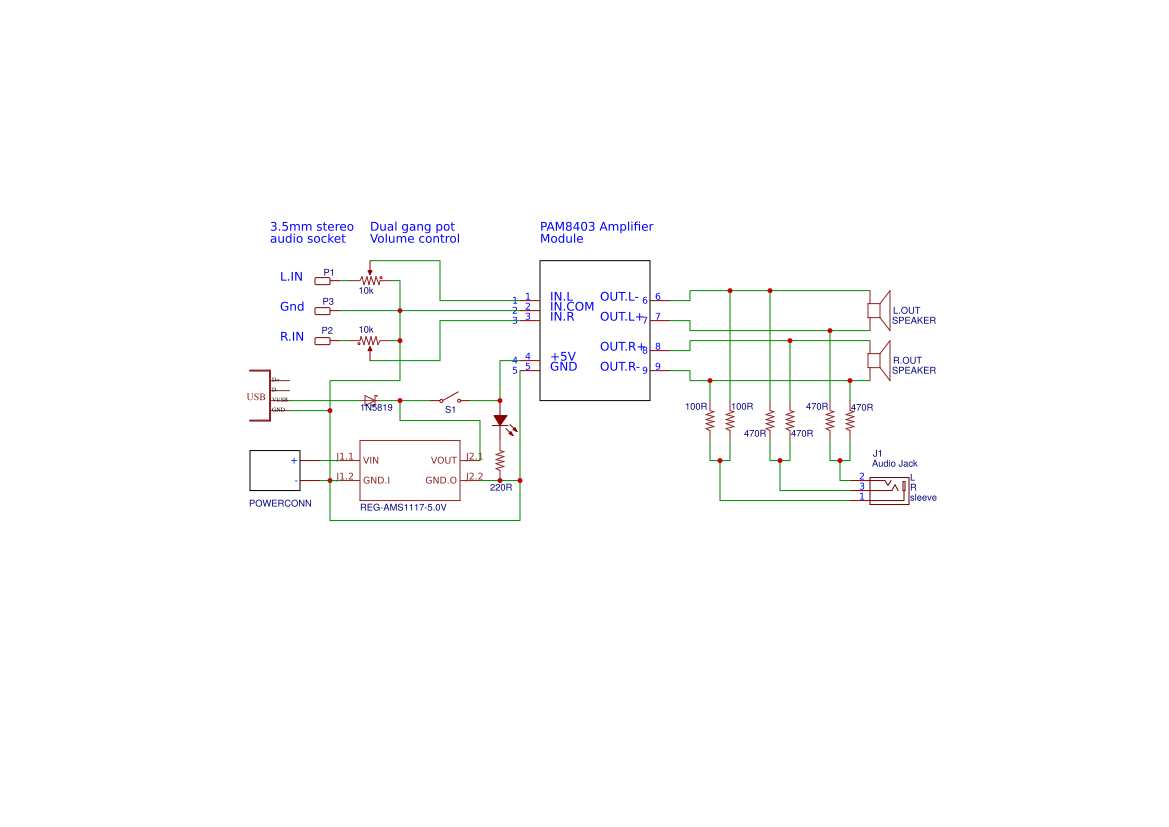 Ram8403 усилитель схема PAM8403 Amplifier v0.2 Resources