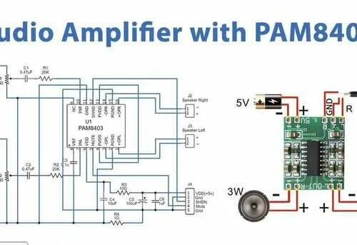 Ram8403 усилитель схема подключения Pam8403 за 100 ₽ Полярная ул., 1 Festima.Ru - Мониторинг объявлений