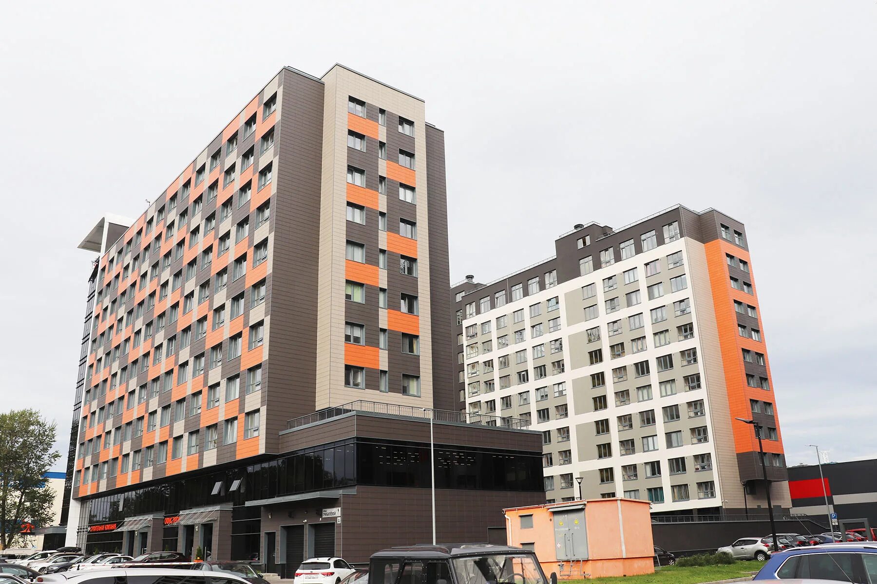 Range ул грибалевой 7 корп 3 фото Петропрофиль Плюс - ЖК "Riverside"