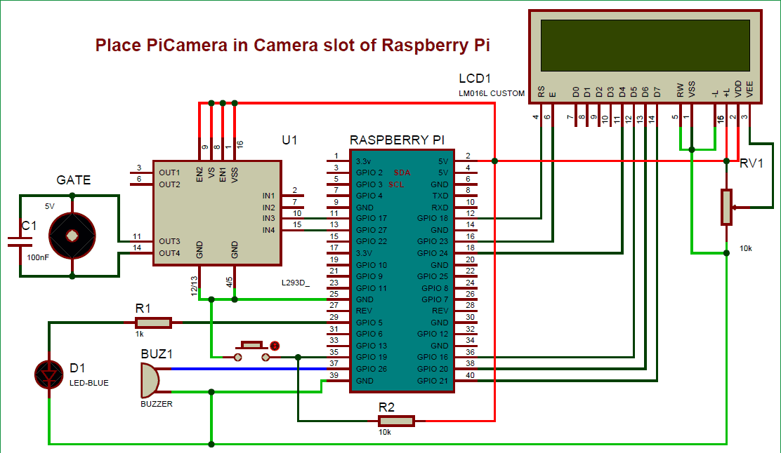 Raspberry подключение камеры Система мониторинга посетителей на основе Raspberry Pi и камеры: схема и програм