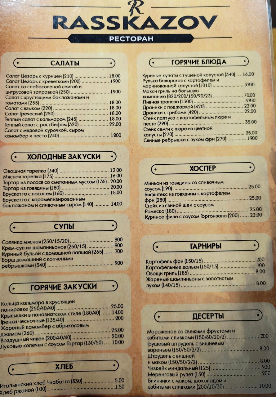 Rasskazov ул кирова 90а фото Foto: Rasskazov, restoran, Gomiel, vulica Kirava, 90А - Yandex Maps