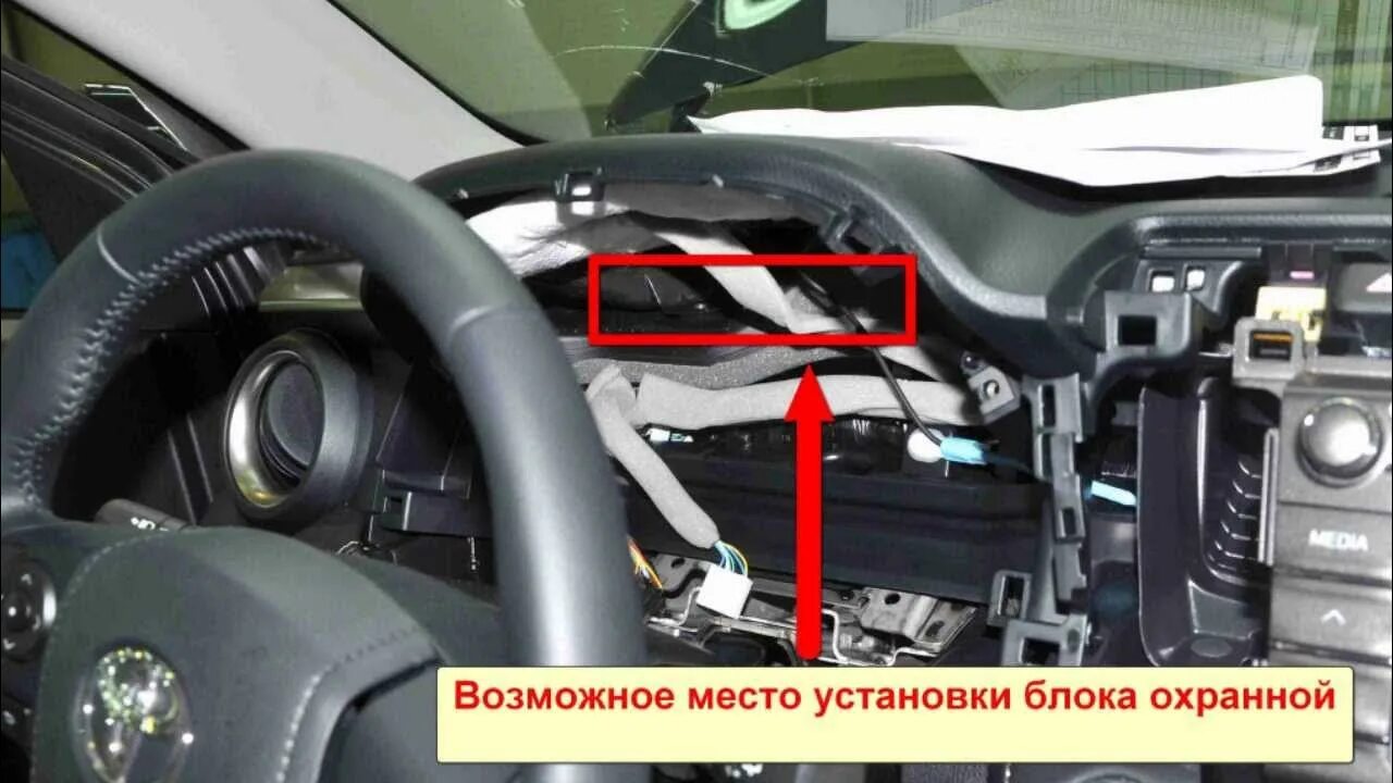 Rav4 ха50 точки подключения Основные точки подключения автозапуска на автомобиль Тойота RAV 4 NEV - YouTube