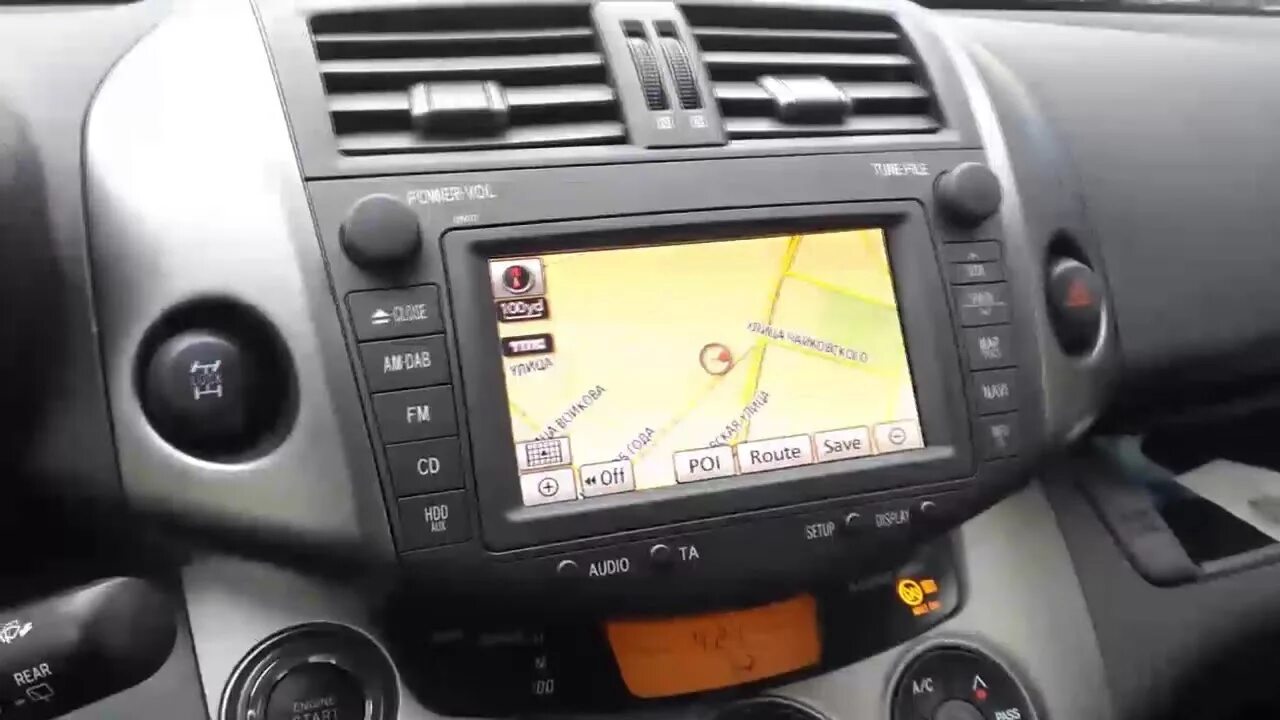 Rav4 подключение камеры заднего вида Камера заднего вида в Toyota RAV-4 2012г. - YouTube
