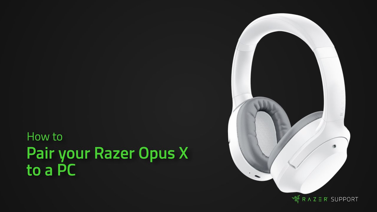 Razer opus x как подключить к пк hörlur Professor renhet parkoppla headset med dator bluetooth brevpapper följesl