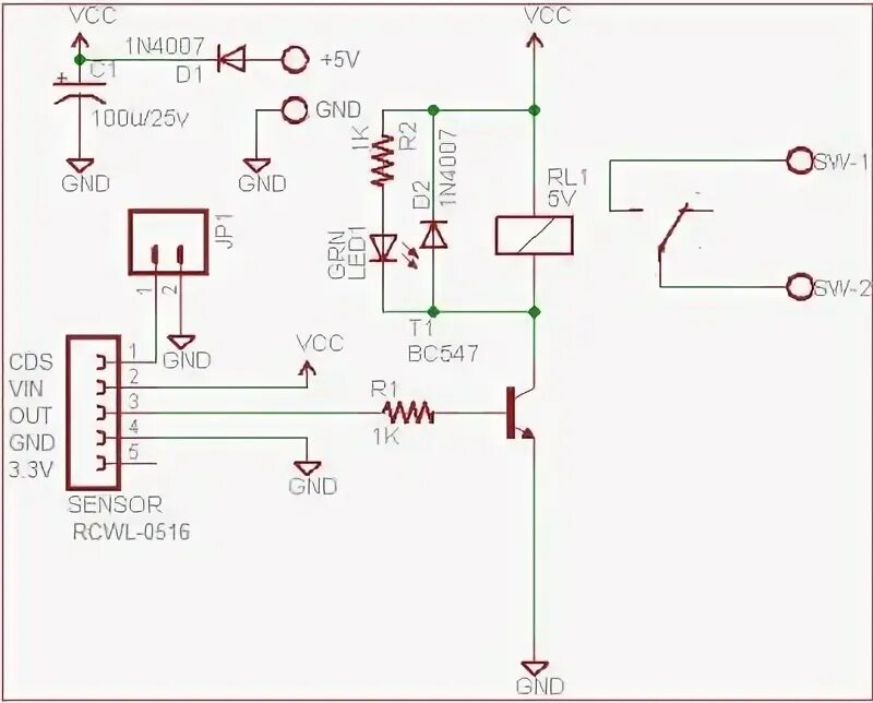 Rcwl 0515 схема подключения датчика How to Get Started with a Microwave Radar Motion Sensor Sensor, Motion sensor, R