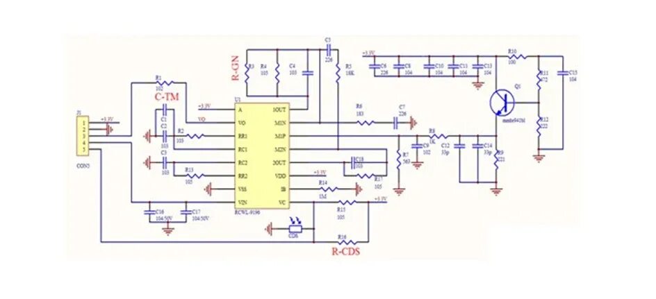 Rcwl 0516 микроволновый радар датчик схема подключения RCWL-0516 модуль СВЧ-радарного датчика, индукционный датчик умный модуль переклю