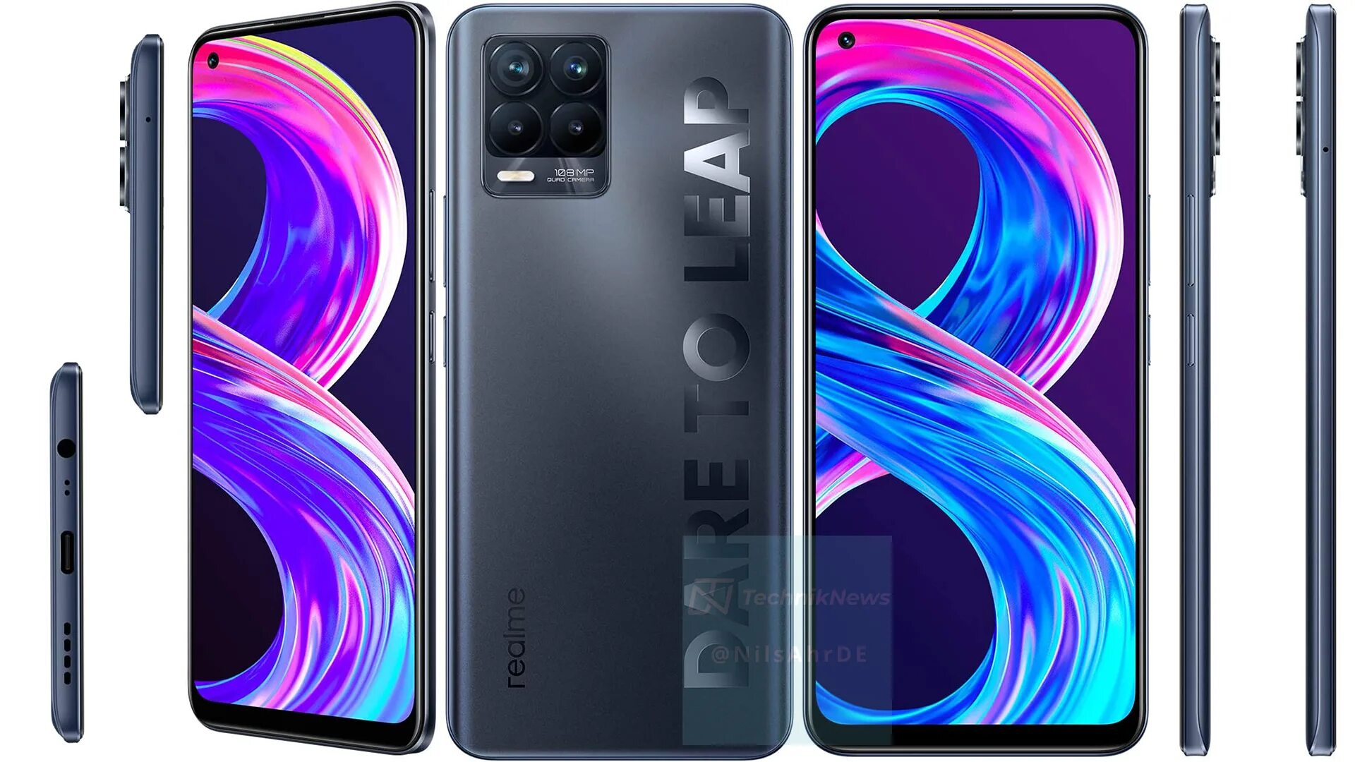 Realme 8 фото Realme 8 Pro renders appear before launch to reveal design in full glory - Gizmo