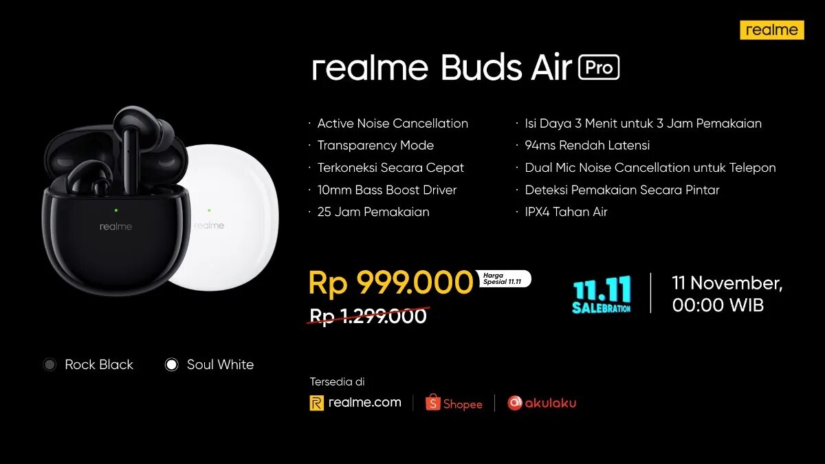 Realme buds air 3 подключение Leap to Next Gen dengan Peluncuran realme narzo 20 Series dan Sejumlah Produk AI