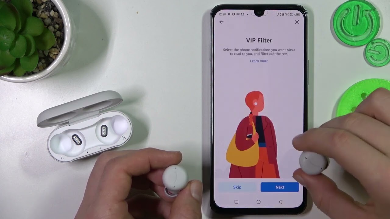 Realme buds как подключить к айфону Amazon Echo Buds 2 Как через приложение подключить наушники Amazon Echo Buds 2 -