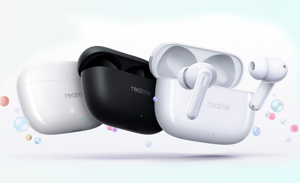 Realme наушники беспроводные как подключить Беспроводные наушники realme Buds Т310 Черные: купить по выгодной цене в интерне