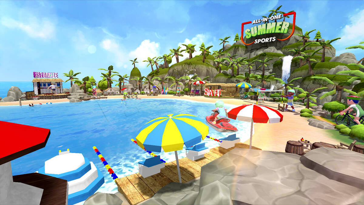 Realvr спортивная ул 8 фото All-In-One Summer Sports VR / Все-в-одном Лето Спорт VR: обзор, публикации, гайд
