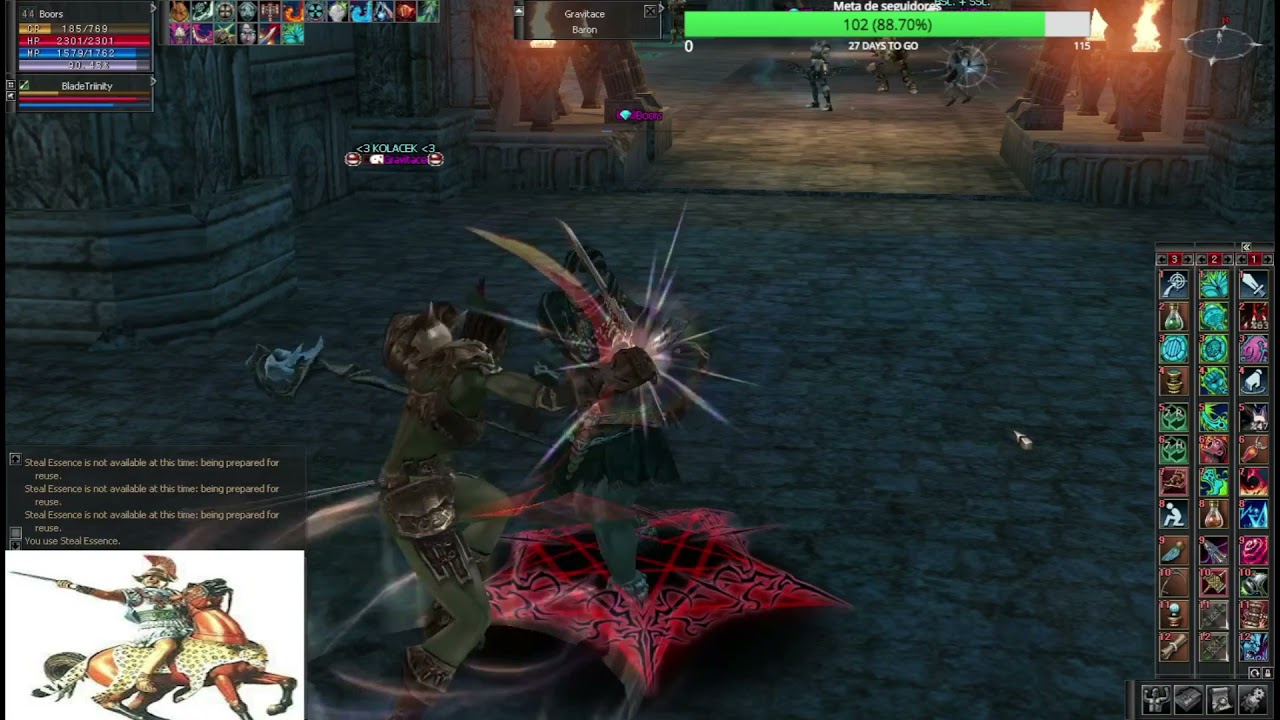 Reborn 2 подключение Início movimentado L2 Reborn 1x - YouTube