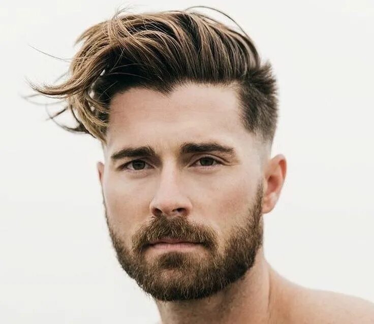 Rectangle face прически мужские tagli di capelli per uomo sfumati ciuffo Square face hairstyles, Haircuts for me