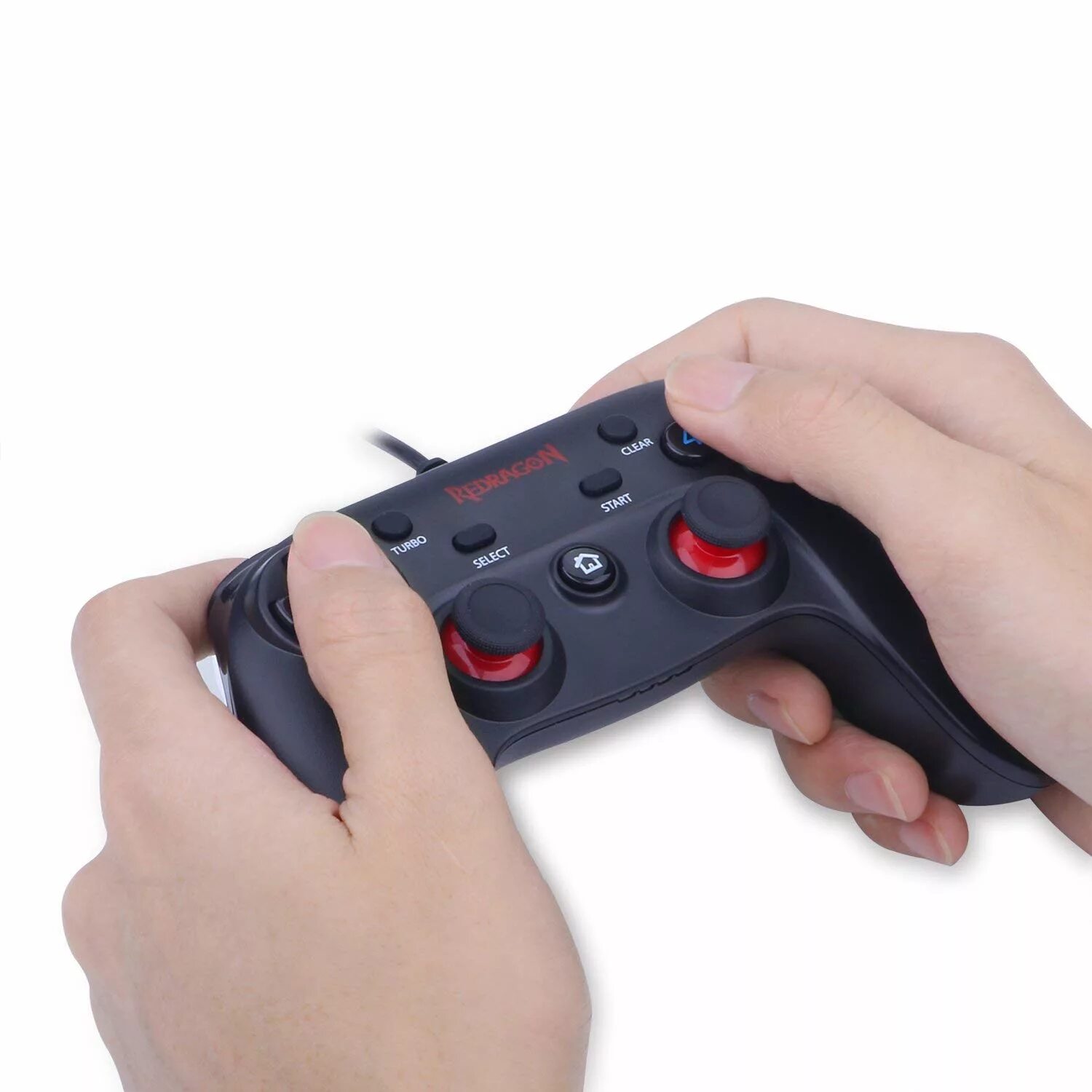 Red dragon джойстик как подключить к пк 2021 Most Popular Gaming Pad Controller Joystick Saturn G807 M-atx-usb Cable Red