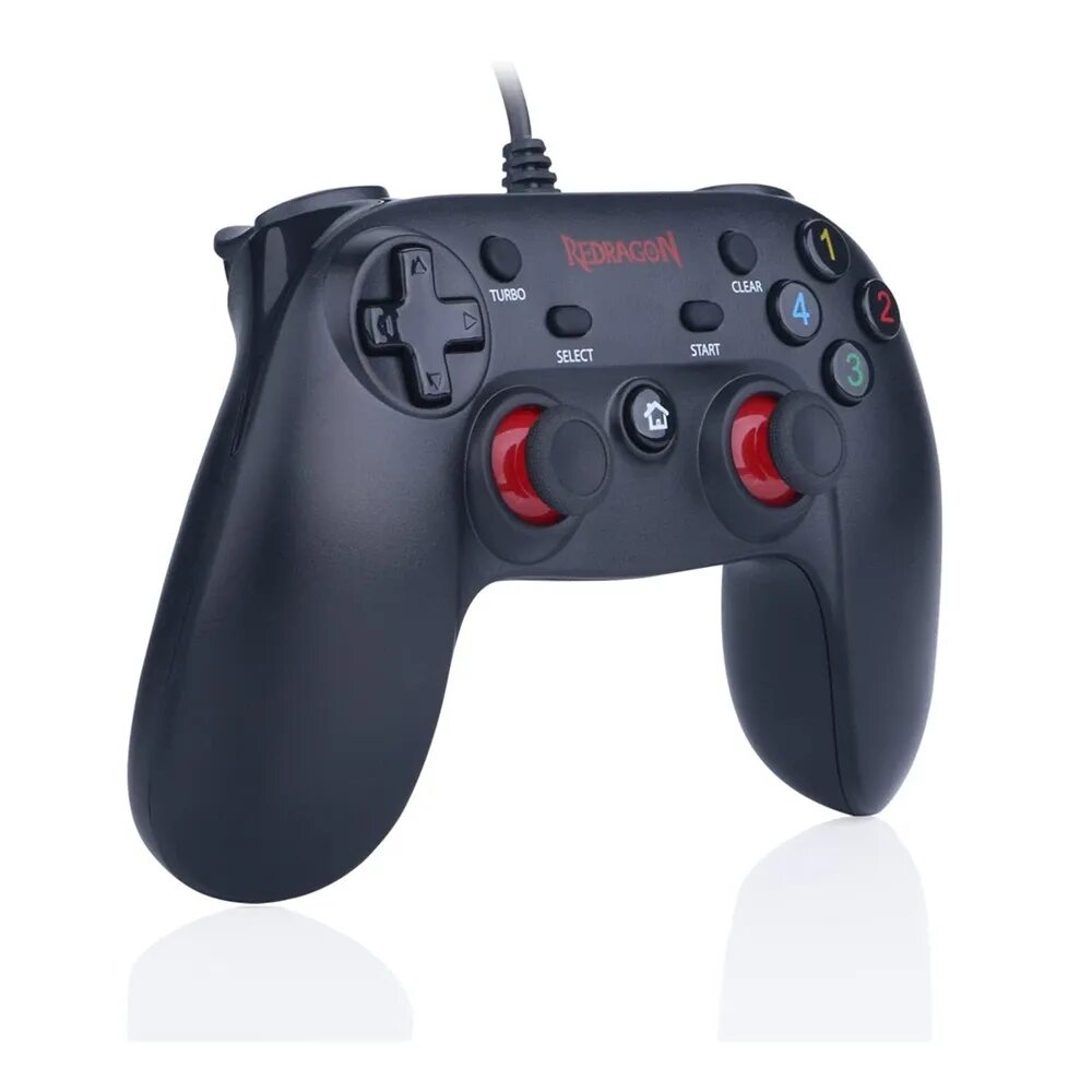 Red dragon джойстик как подключить к пк Геймпад Redragon G807, игровой контроллер для ПК, джойстик с двойной вибрацией, 