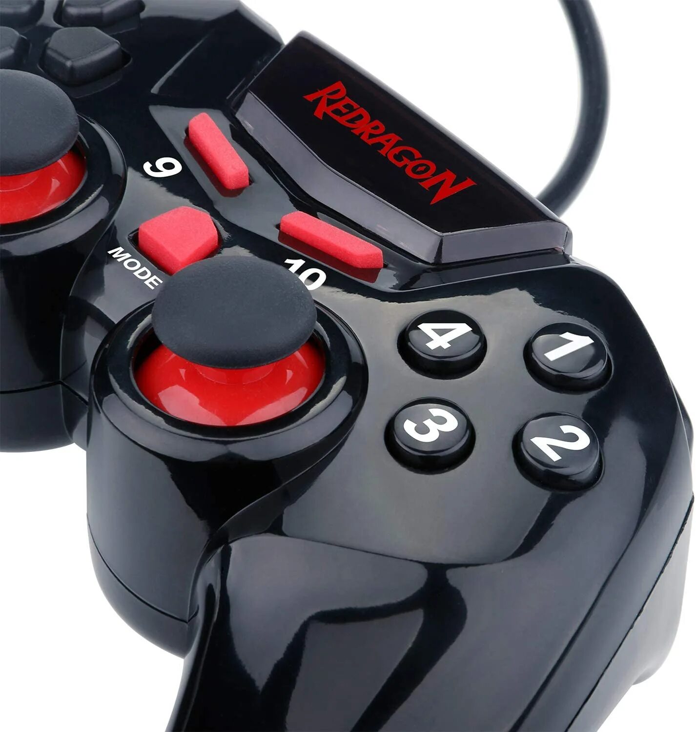 Red dragon джойстик как подключить к пк Redragon G806 Gamepad, PC Game Controller, Joystick with Dual Vibration, Seymur,