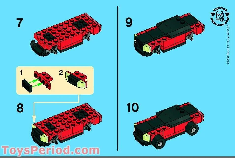 Red инструкции по сборке űrhajós Városnézés Eskü lego 7612 Impresszionizmus ugródeszka befejezett