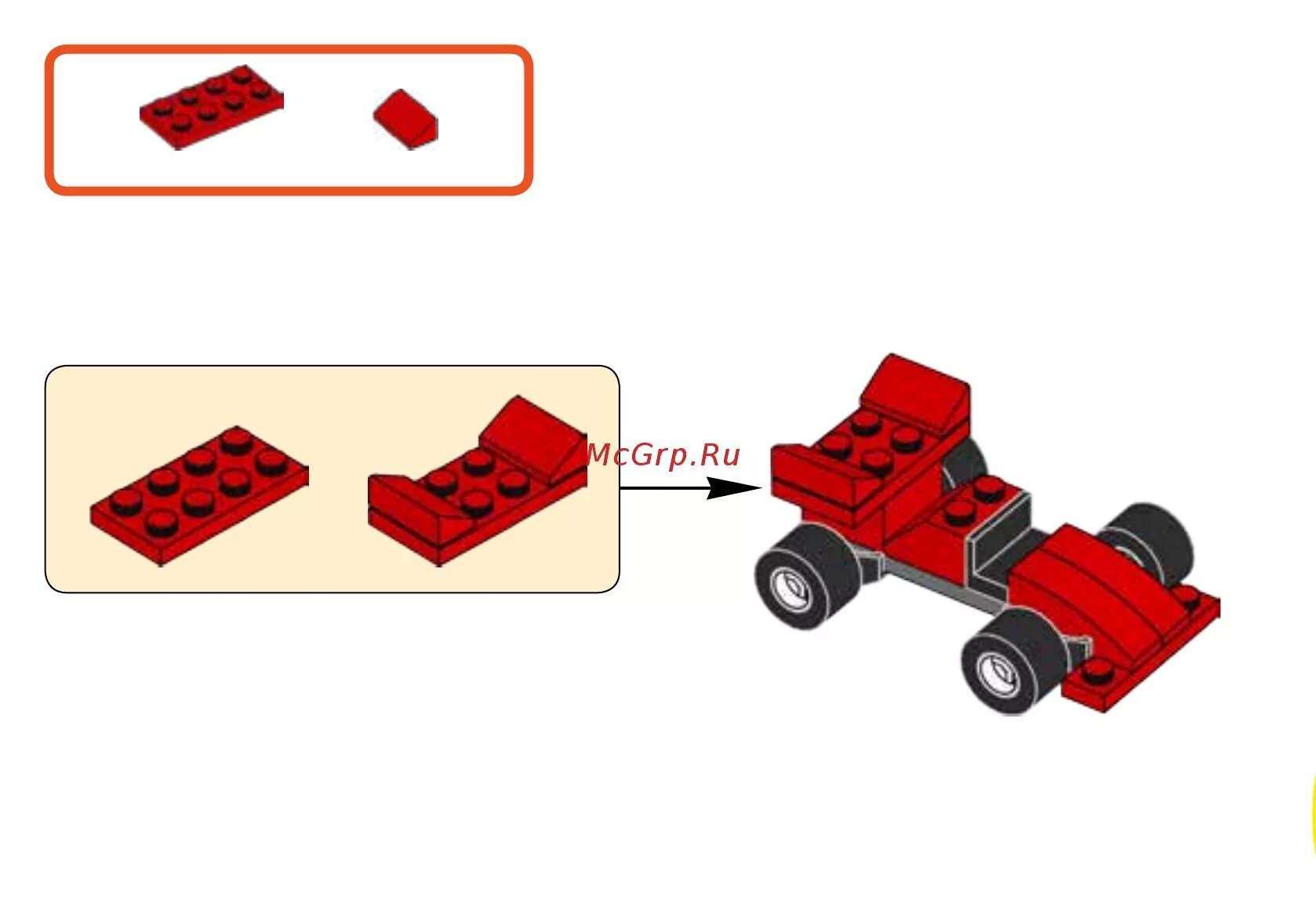 Red инструкции по сборке Lego Classic 10707 Красный набор для творчества Инструкция по эксплуатации онлай