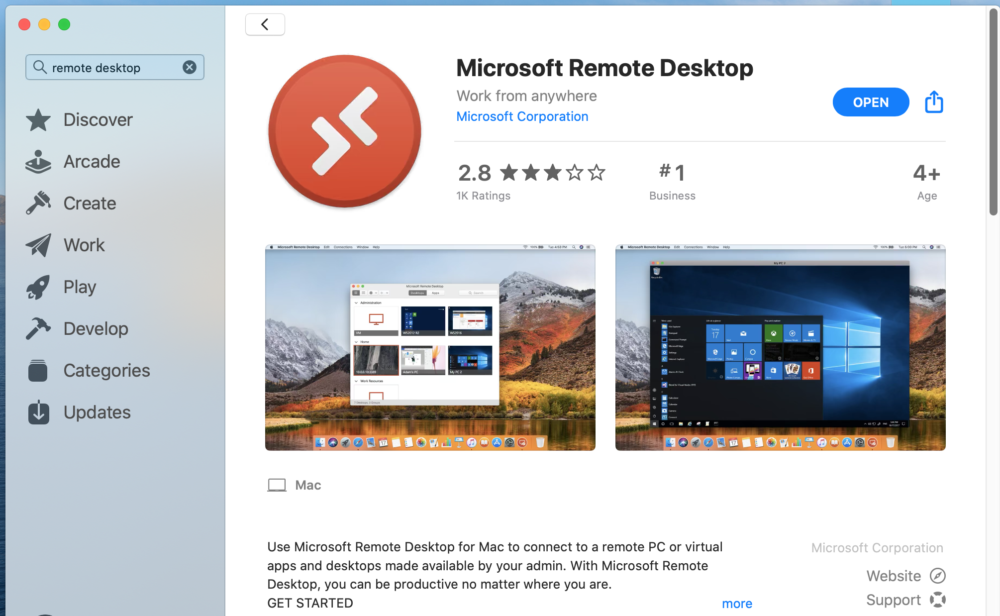 Red os удаленное подключение SSSS 2020 Mac OS Remote Desktop Instructions