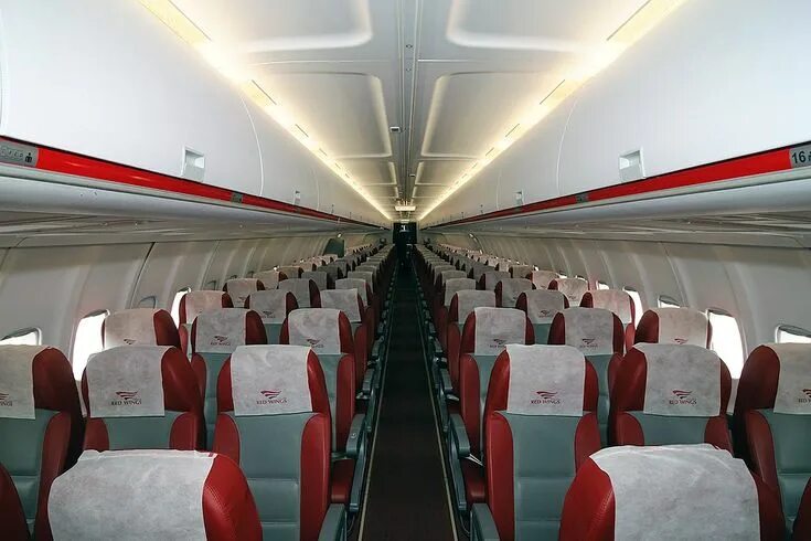 Red wings фото салона Салон самолета Ту-204-100 авиакомпании Red Wings