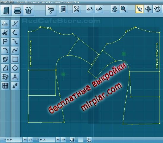 Redcafe выкройки скачать бесплатно пуловер,блуза, туника, free pattern, выкройки скачать, Скачать, шитье, бесплатны