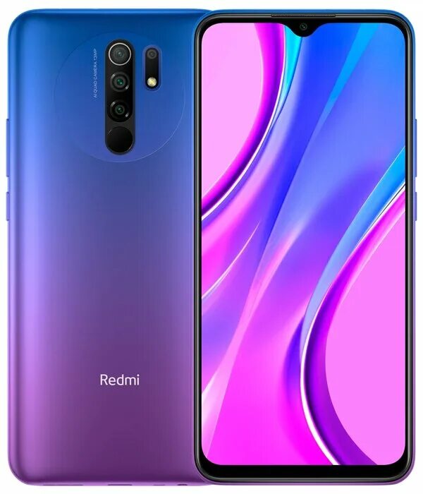 Redmi 9 фото Б/У и уценка Смартфон Xiaomi Redmi 9 4/64 ГБ Global, Dual nano SIM, фиолетовый з