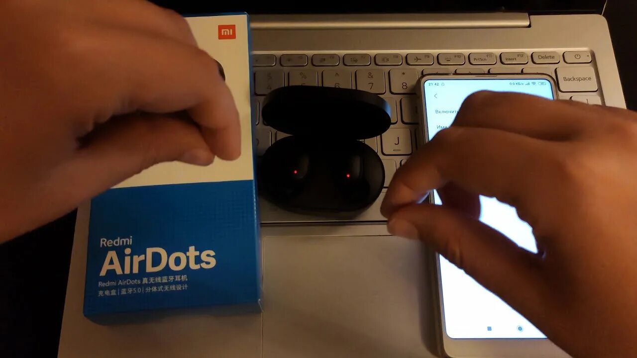 Redmi airdots 2 подключение Redmi Airdots не подключается левый наушник Отвалился Сброс настроек - YouTube