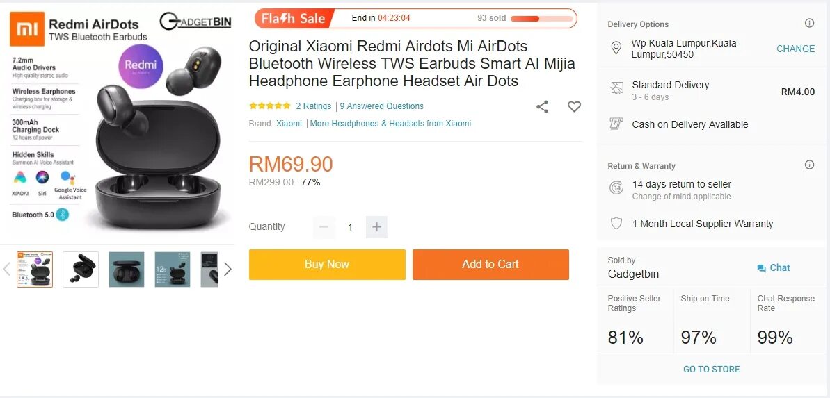 Redmi airdots 2 подключение к телефону The Redmi Airdots TWS wireless earbuds can be yours for below RM70 - SoyaCincau