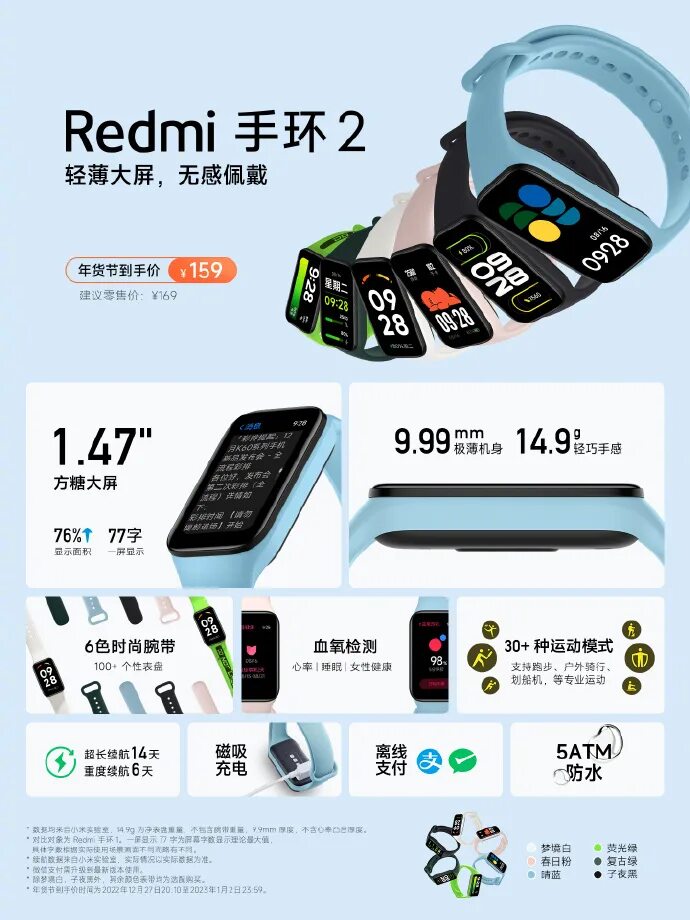 Redmi band 2 подключение Фитнес-браслет Xiaomi Redmi Band 2 стоимостью 23 доллара представлен официально