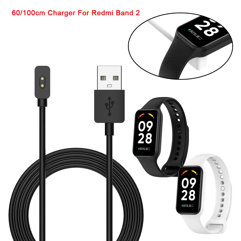 Redmi band 2 подключение 60cm/1M USB Fast Charging Cable For Xiaomi Redmi Band 2 Smart Watch Accessories 