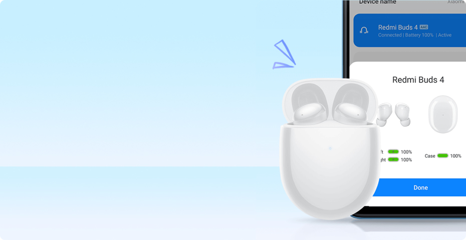 Redmi buds 4 active подключение к компьютеру Купить Беспроводные наушники Redmi Buds 4 белый BHR5846GL в интернет-магазине Но