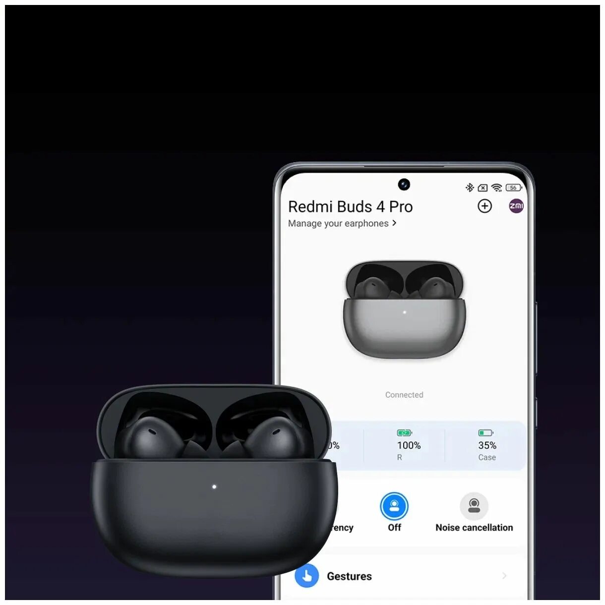 Redmi buds 4 подключение к айфону Беспроводные наушники Redmi Buds 4 Pro Black - характеристики и описание на Мега