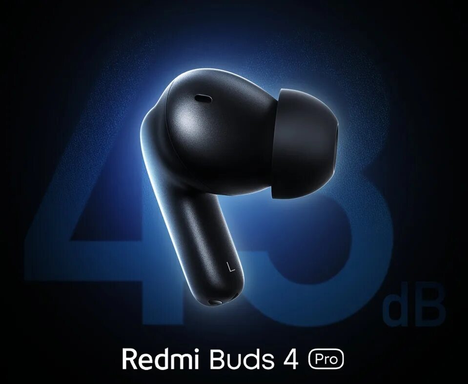 Redmi buds 4 pro подключение Беспроводные наушники Xiaomi Redmi Buds 4 Pro (Black/Черный) купить по низкой це