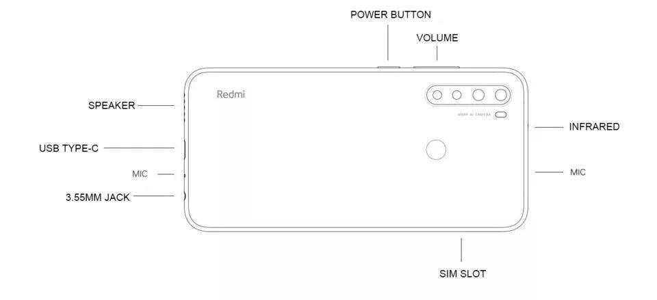Redmi note 12 подключение к компьютеру Xiaomi Redmi Note 8 4GB/128GB (White/Белый) купить по низкой цене с доставкой