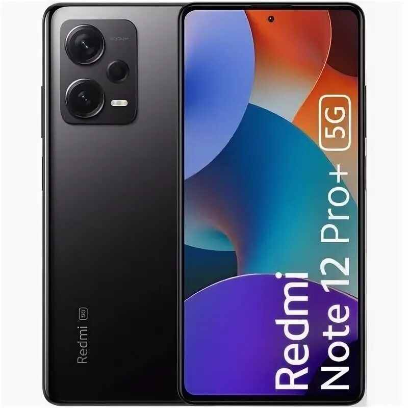 Redmi note 12 pro 5g фото Купить смартфон Xiaomi Redmi Note 12 Pro+ 5G 8/256 ГБ черная полночь (Global Ver