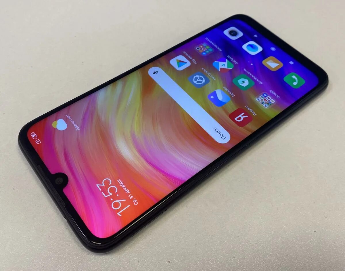 Redmi note 7 фото Xiaomi Redmi Note 7 4/128Gb Black Б/У, хорошее состояние купить в Красноярске. Ц