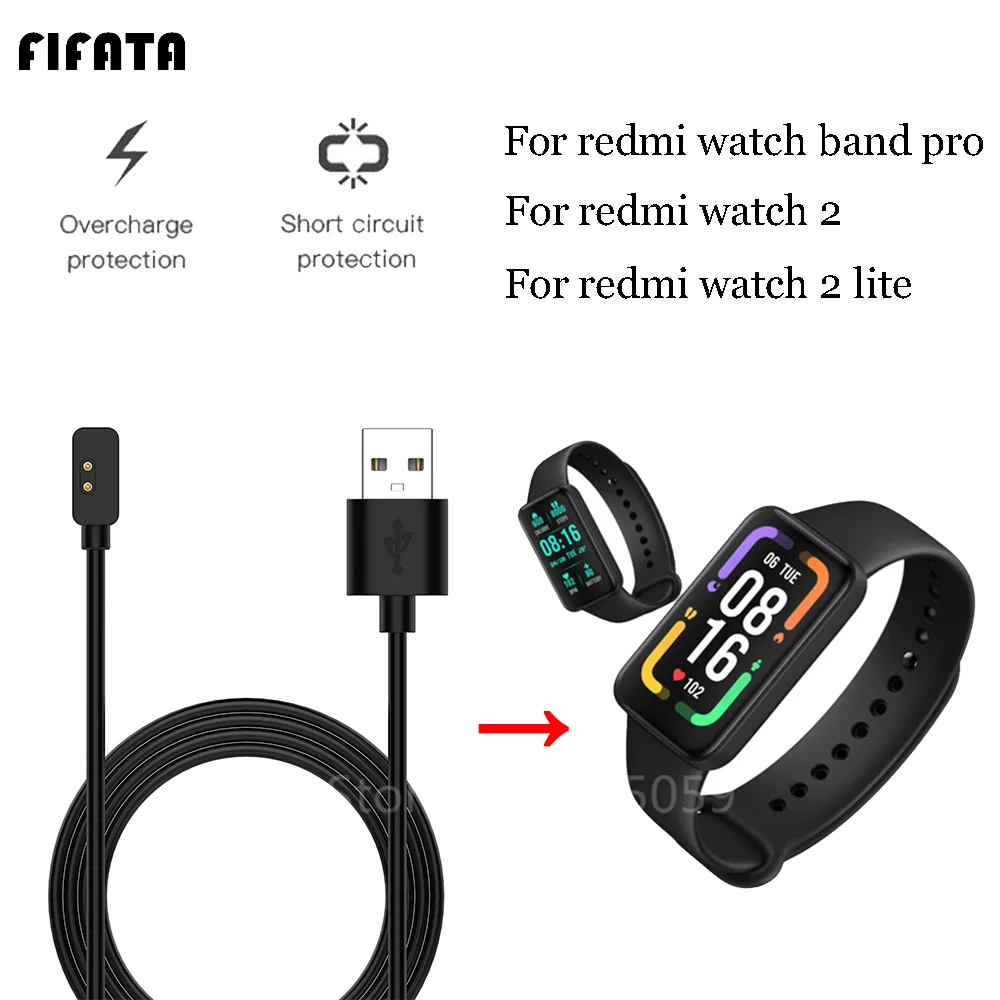 Redmi watch 2 подключение 1 м USB-кабель для зарядки для Xiaomi Redmi watch 2 lite watch 2 магнитное заряд