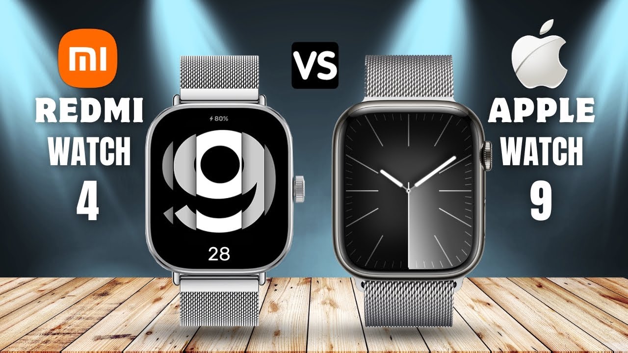 Redmi watch 4 подключение к айфону Xiaomi Redmi Watch 4 VS Apple Watch Series 9 - YouTube