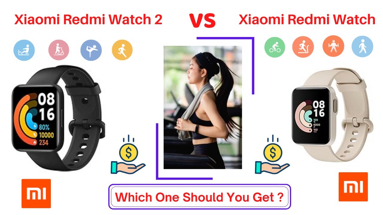 Redmi watch как подключить к телефону Xiaomi Redmi Watch 2 vs Xiaomi Redmi Watch Comparison - Features - Which one is 