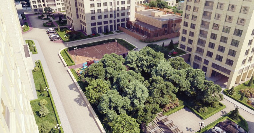 Redside ул сергея макеева 9 фото Жилой квартал RedSide (Red Side)